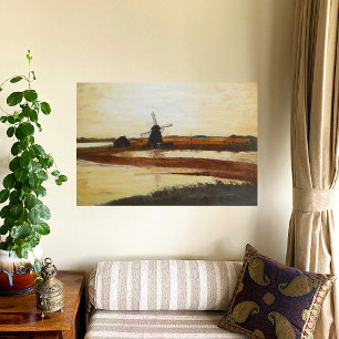 Wind Mill Canvas Print Poster
