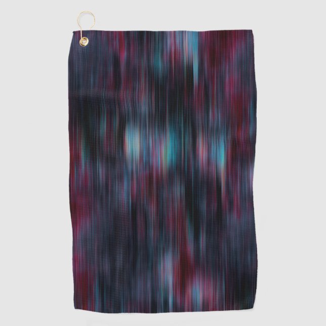 Wind- oder Regeneffekt auf die Weinfarbe Golfhandtuch (Vorderseite)