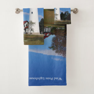 Wind Point Lighthouse Handtuchhandtuch Set