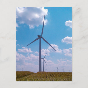 Wind Power Postkarte