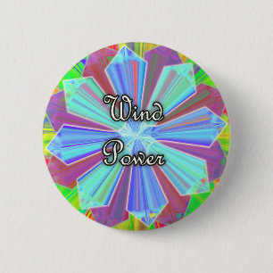 Wind-Powerknopf Button
