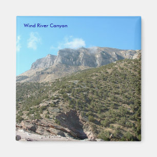 Wind River Canyon Magnet