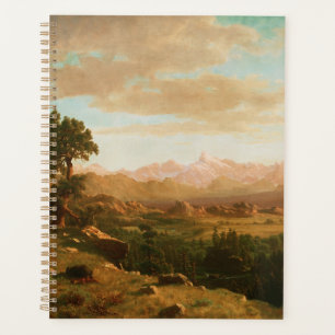 Wind River Country - Albert Bierstadt Planer