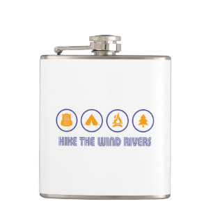 Wind River Mountain Range Flachmann