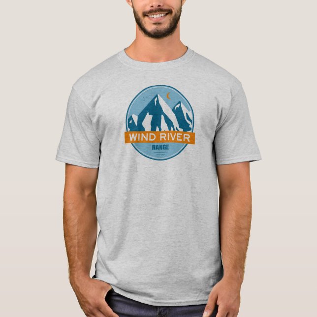 Wind River Mountain Range T-Shirt (Vorderseite)
