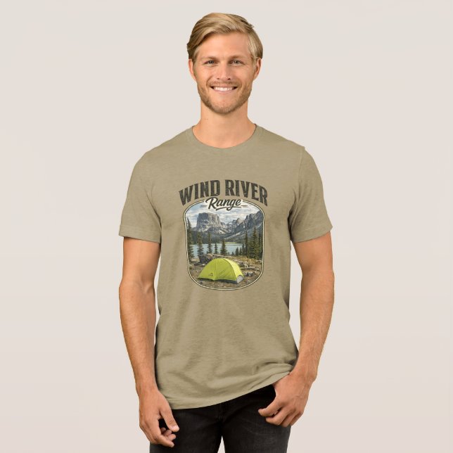Wind River Range-Shirt Tri-Blend Shirt (Vorderseite voll)