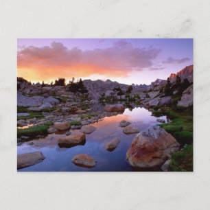 Wind River Range, Wyoming - individuelle Geschenke Postkarte