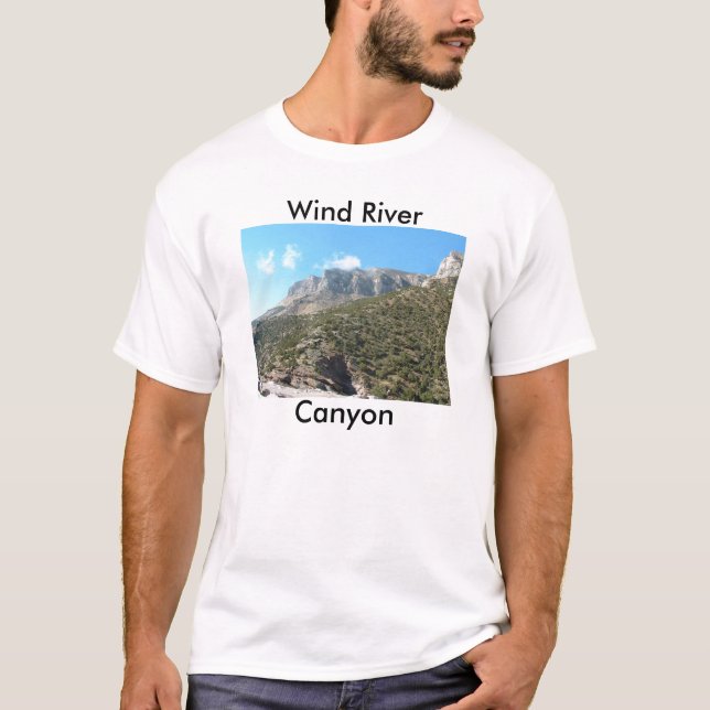 Wind River Schlucht-T - Shirt (Vorderseite)