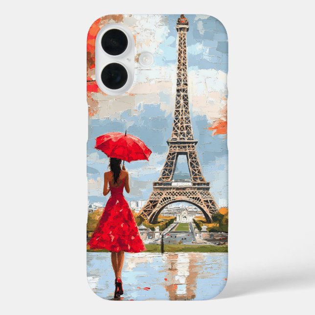 Wind Romance Paris Chic Walk Case-Mate iPhone Hülle (Rückseite)
