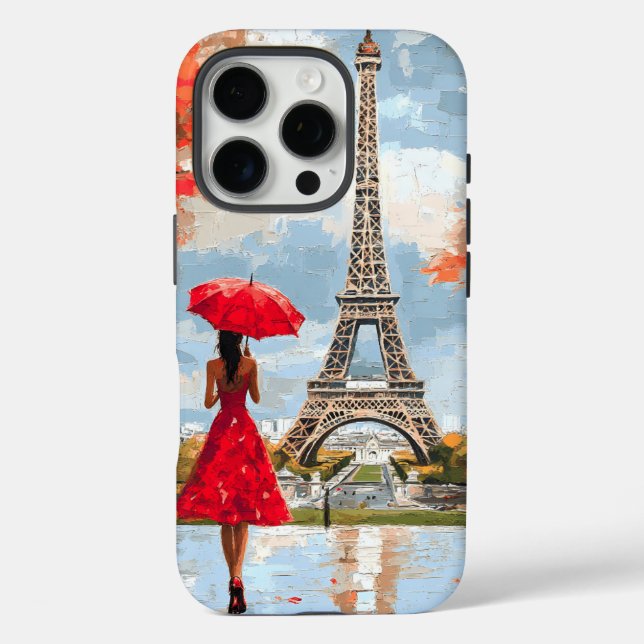 Wind Romance Paris Chic Walk Case-Mate iPhone Hülle (Rückseite)