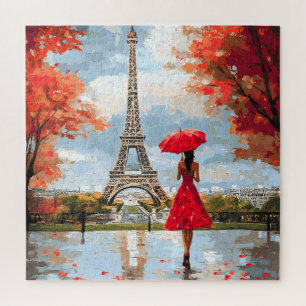 Wind Romance Paris Chic Walk Puzzle