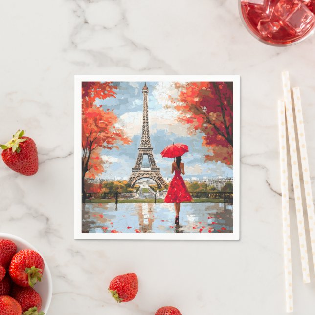 Wind Romance Paris Chic Walk Serviette (Beispiel)