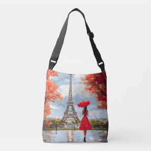 Wind Romance Paris Chic Walk Tragetaschen Mit Langen Trägern