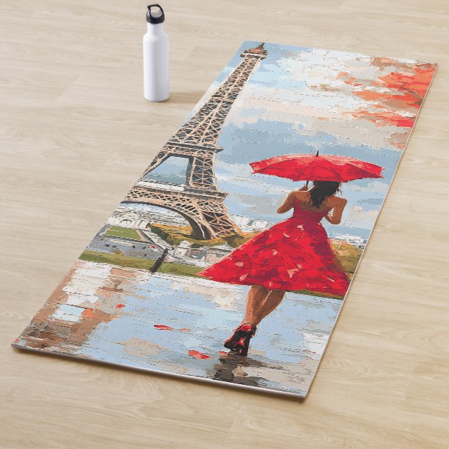Wind Romance Paris Chic Walk Yogamatte (Beispiel)