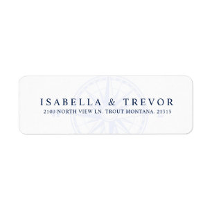 Wind Rose Compass Nautic   RÜCKSENDEADRESSE