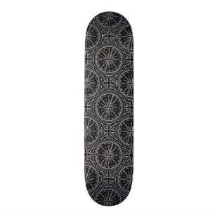 Wind-Rosen-Kompass-Muster Skateboard