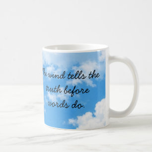 Wind Speaker Proverb Kaffeetasse