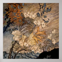 "Wind Sprites" von Arthur Rackham