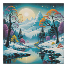 Wind Stream Winter Wonderland