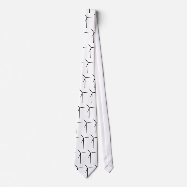 Wind-Turbine-Krawatte Krawatte (Vorderseite)