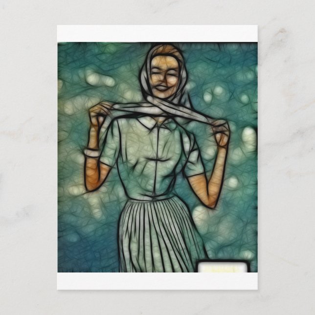 Wind Wisp Postkarte (Vorderseite)