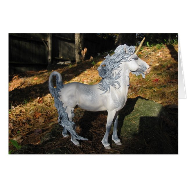 Windblown Unicorn (Vorderseite (Horizontal))