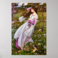 Windblumen von John William Waterhouse