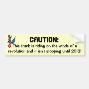Winde der Revolution Autoaufkleber