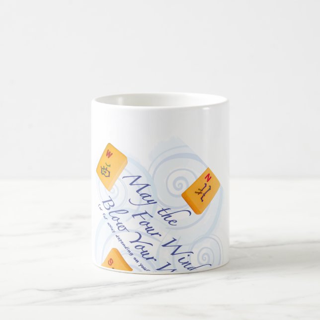 Winde Milliamperestunde Jongg Kaffeetasse (Mittel)