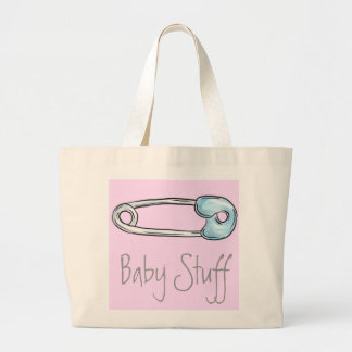 Windel-Button auf Rosa, Baby-Material-Tasche Jumbo Stoffbeutel