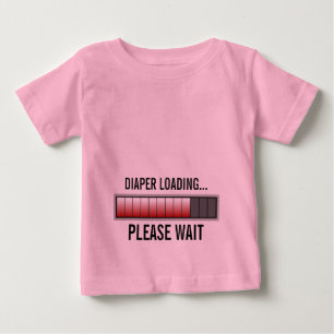 WINDEL-LADEN BABY T-SHIRT