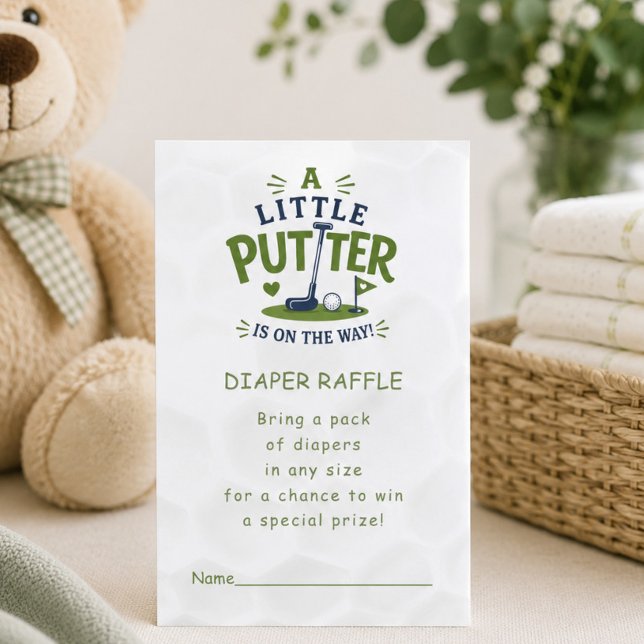 Windel-Raffel-Ticket Little Putter Begleitkarte (Von Creator hochgeladen)