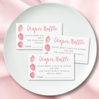 Windel-Raffle Strawberry-Baby-Party