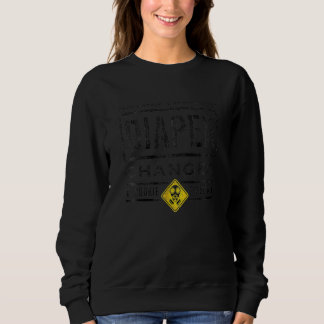 Windelkrebsdienst erwartet Baby New Dad Mama Sweatshirt