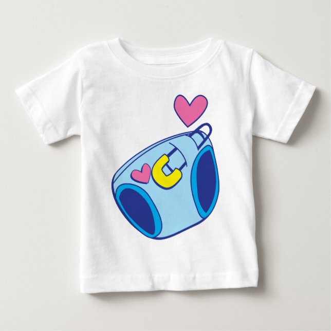 Windeln Baby T-shirt (Vorderseite)
