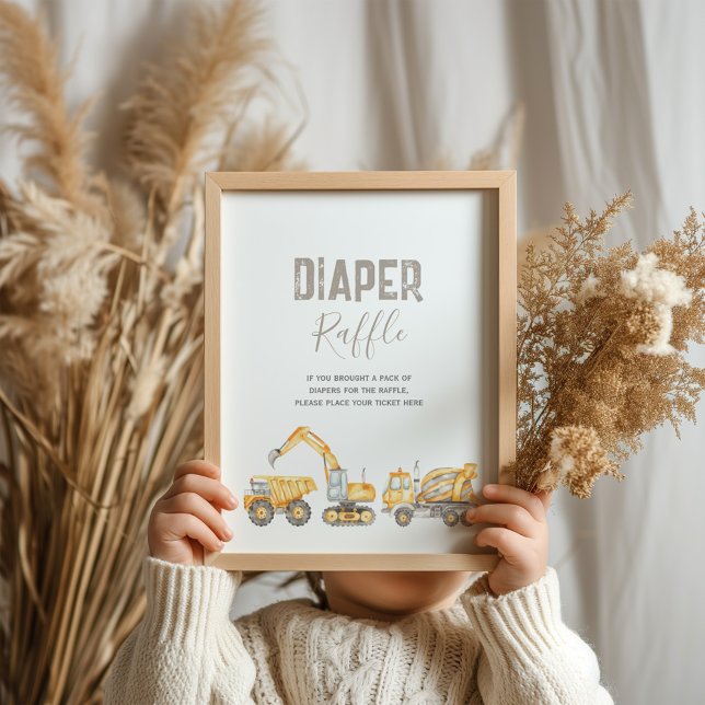 Windeln Raffle Babydusche Poster (Von Creator hochgeladen)