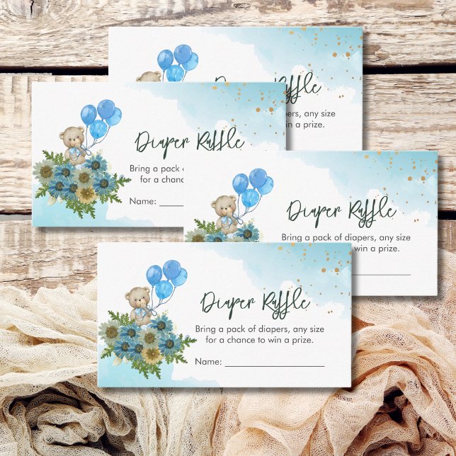 Windeln Raffle Game können wir frühzeitig abwarten Begleitkarte (Von Creator hochgeladen)