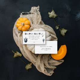 Windeln Raffle Niedlich Halloween Monster Kinderdu Begleitkarte