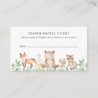 Windeln Raffle Niedlich Woodland Animals Kinderdus
