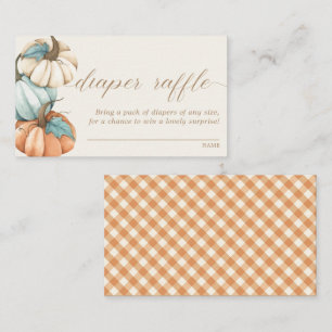 Windeln - Rustikale Herbstdusche   Begleitkarte