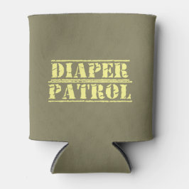 Windelpatrouille kann kühler (gelb) dosenkühler