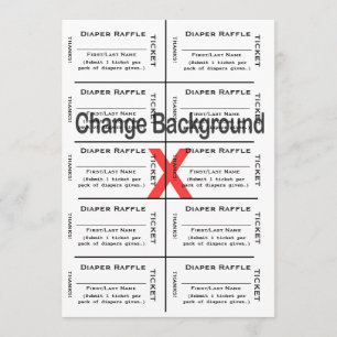 WindelRaffle etikettiert Gewohnheit schaffen Einladung