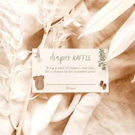 Windelruderkarte, Waschbecken mit grüner Babydusch Begleitkarte