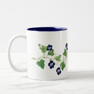 Winden-Blumen-Blumengarten-Tasse Zweifarbige Tasse