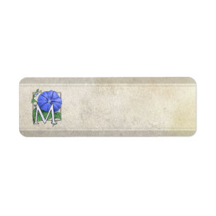 Winden-Blumen-Monogramm