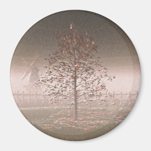 Winden des Wandels Magnet (Vorne)