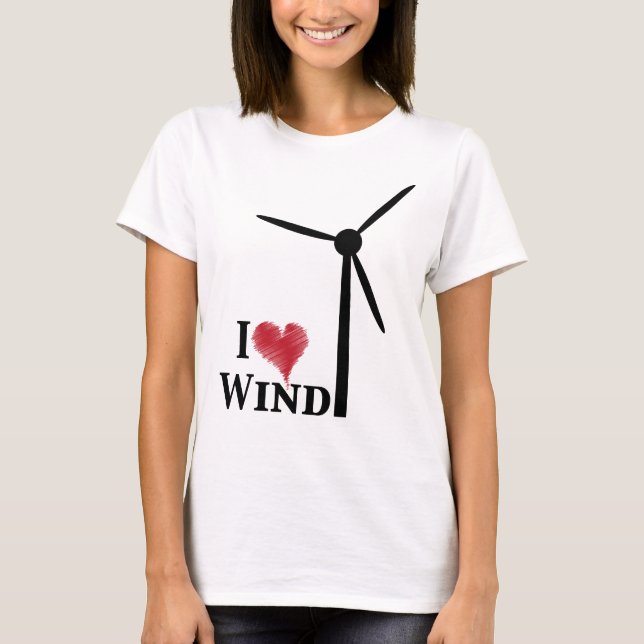 Windenergie der Liebe I T-Shirt (Vorderseite)