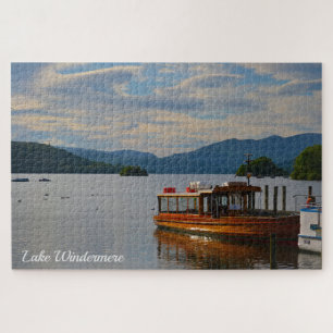 Windermere, das Postkartenmagnet des Lake District Puzzle