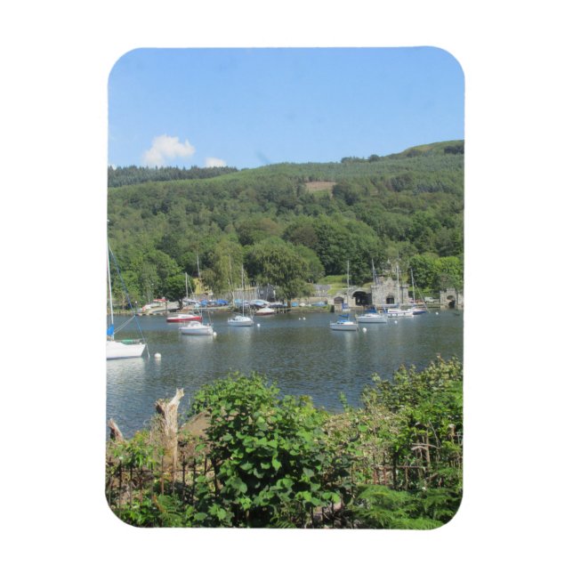 Windermere - Lake District Flexible Foto Magnet (Vertikal)