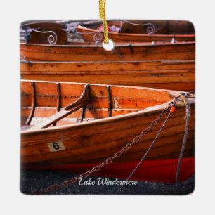 Windermere The Lake District Boote Motivierend Keramikornament